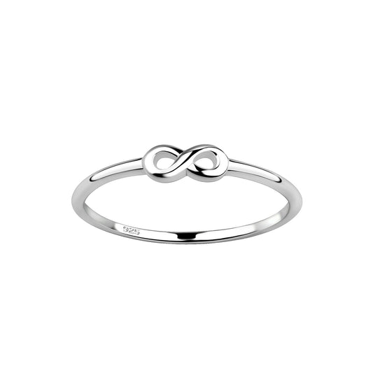 Infinity Ring - Size 7 - 925 Sterling Silver